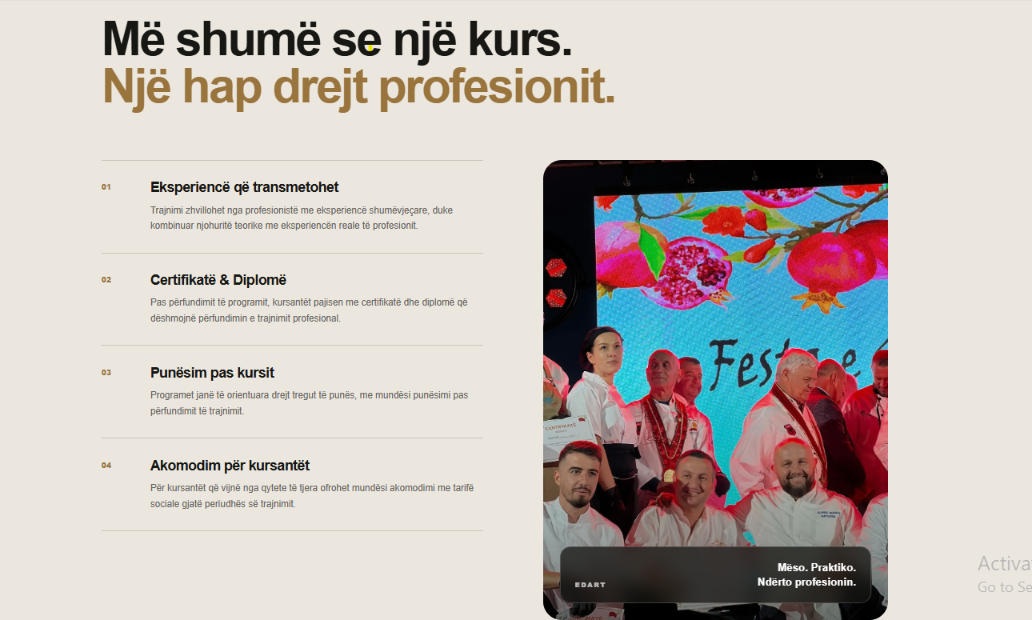 Qualifications and career opportunities